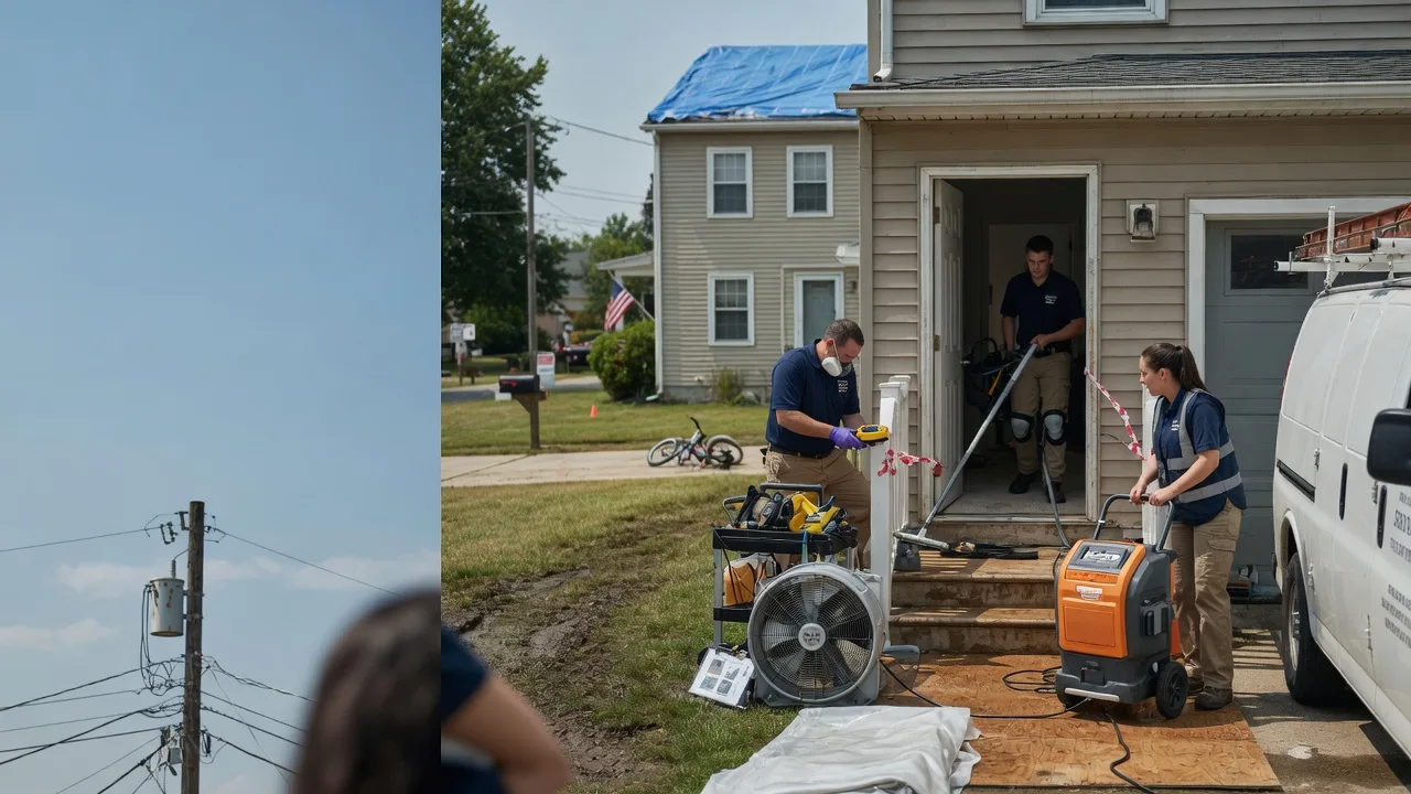 Water Damage Repair in Dubois, IN near me